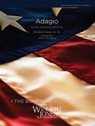 Adagio Concert Band sheet music cover Thumbnail